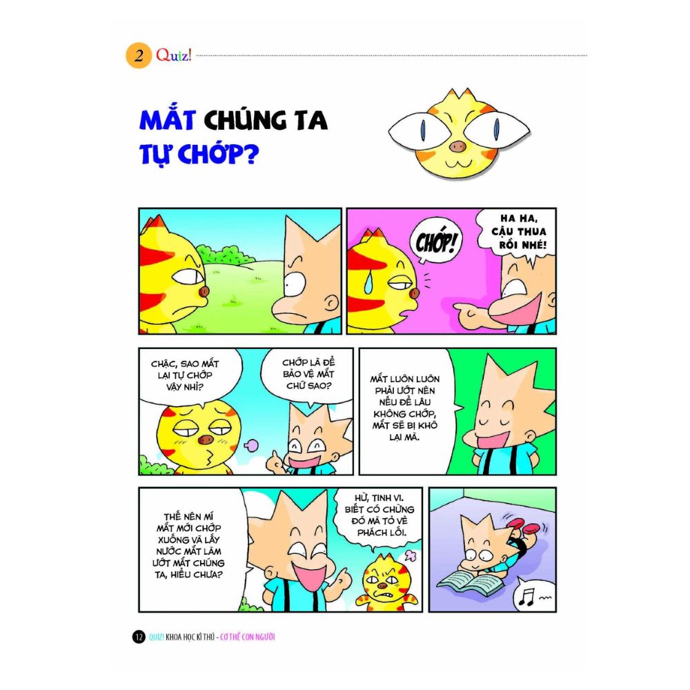 Quiz! Khoa Học Kì Thú: Cơ Thể Con Người