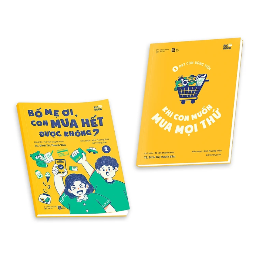 (Bộ 10 Cuốn) RIO Book KIDS - Bố Mẹ Ơi, Dạy Con Dùng Tiền