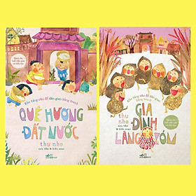 Bộ Kho tàng câu đố dân gian bằng tranh (Trọn bộ 02 cuốn) - Nhã Nam - Bản Quyền