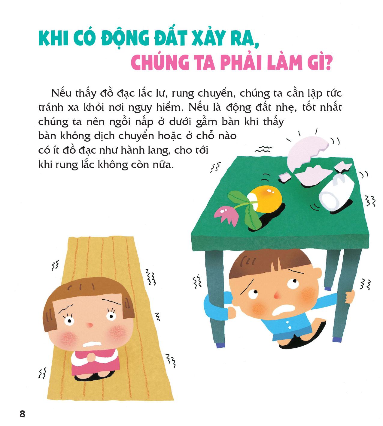 Dạy Trẻ An Toàn, Vượt Ngàn Nguy Hiểm - Làm Gì Khi Xảy Ra Động Đất, Sóng Thần?