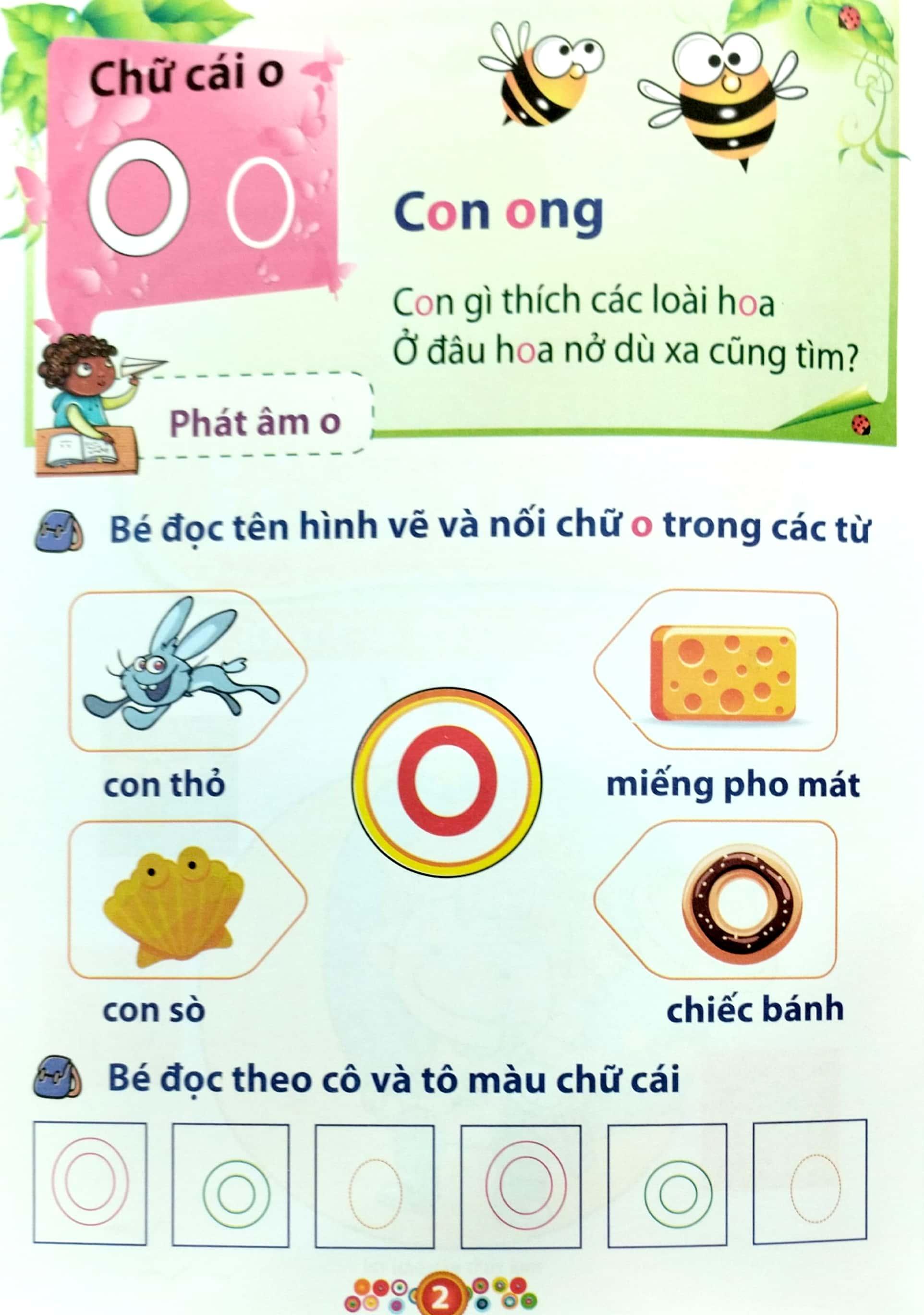 Mai Em Vào Lớp 1 - Vở Bé Làm Quen Với Chữ Cái - Tập 1 (Dành Cho Bé Từ 4-5 Tuổi)