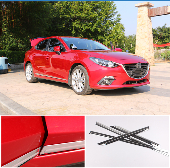 Bộ ốp, nẹp sườn dành cho xe Mazda 3