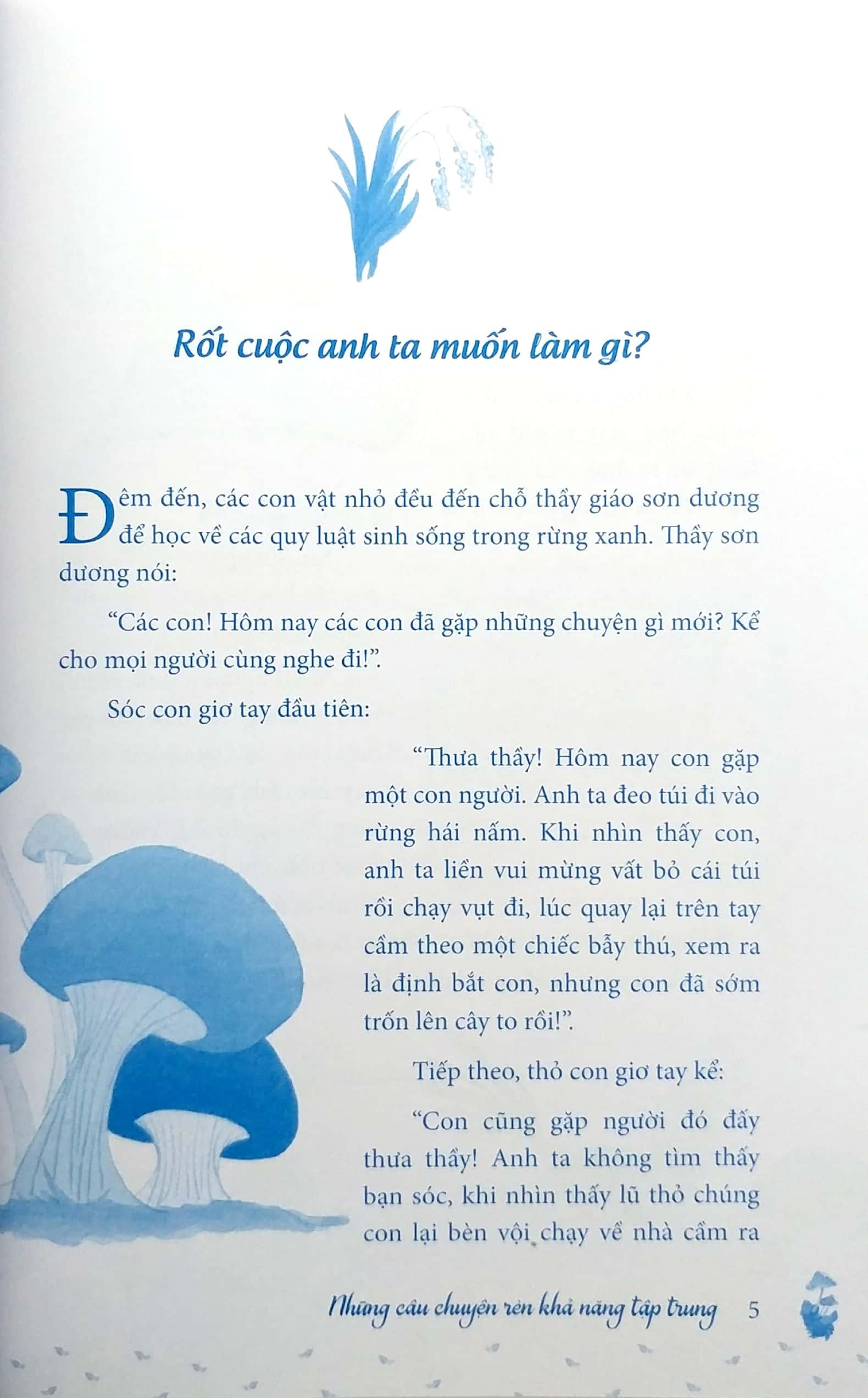 Kỹ Năng Sống Dành Cho Học Sinh - Những Câu Chuyện Rèn Khả Năng Tập Trung