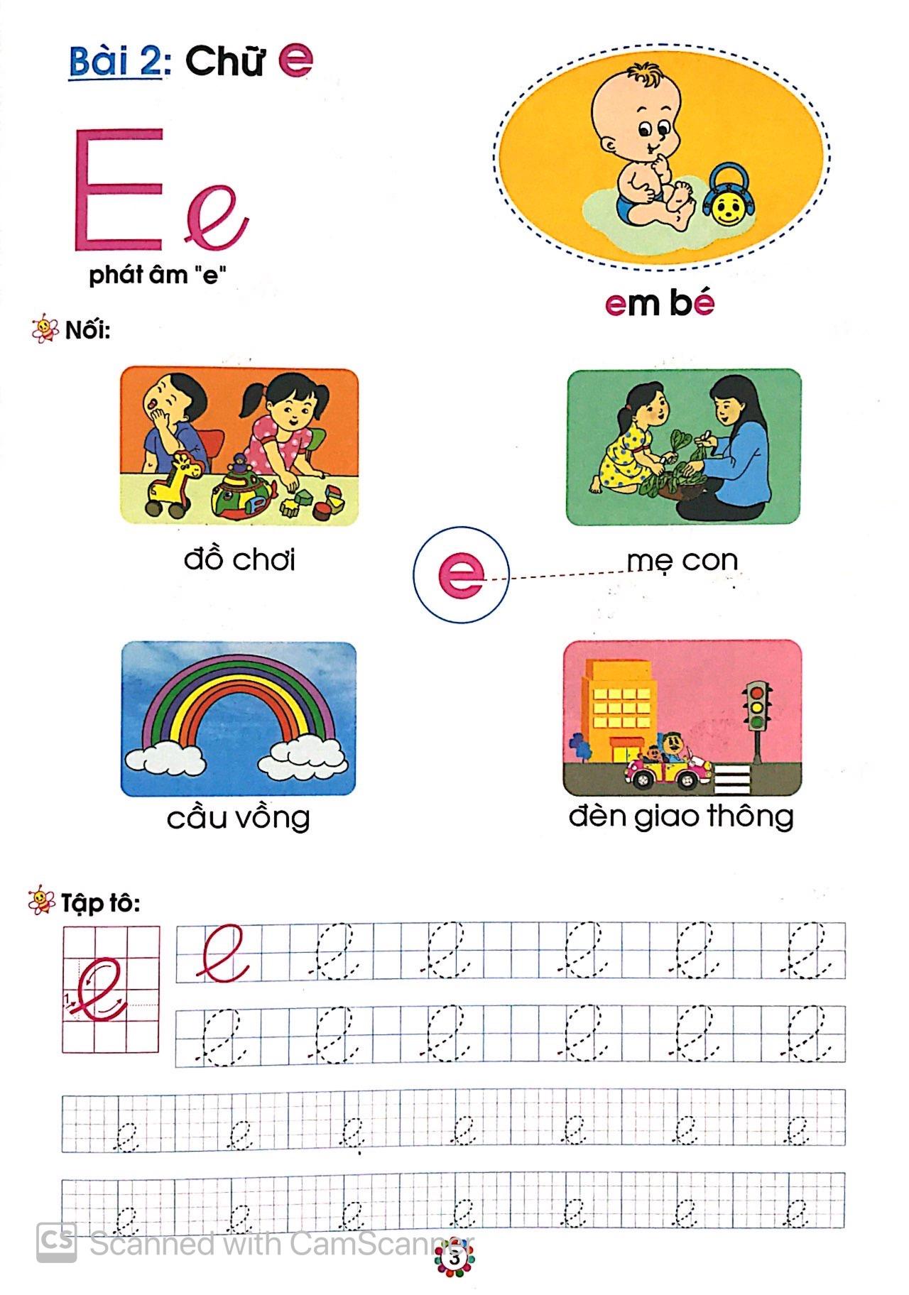 Hành Trang Cho Bé Vào Lớp 1 - Vở Bé Học Tiếng Việt - Dành Cho Trẻ 5- 6- Tuổi - Quyển 1 ( Tái bản )