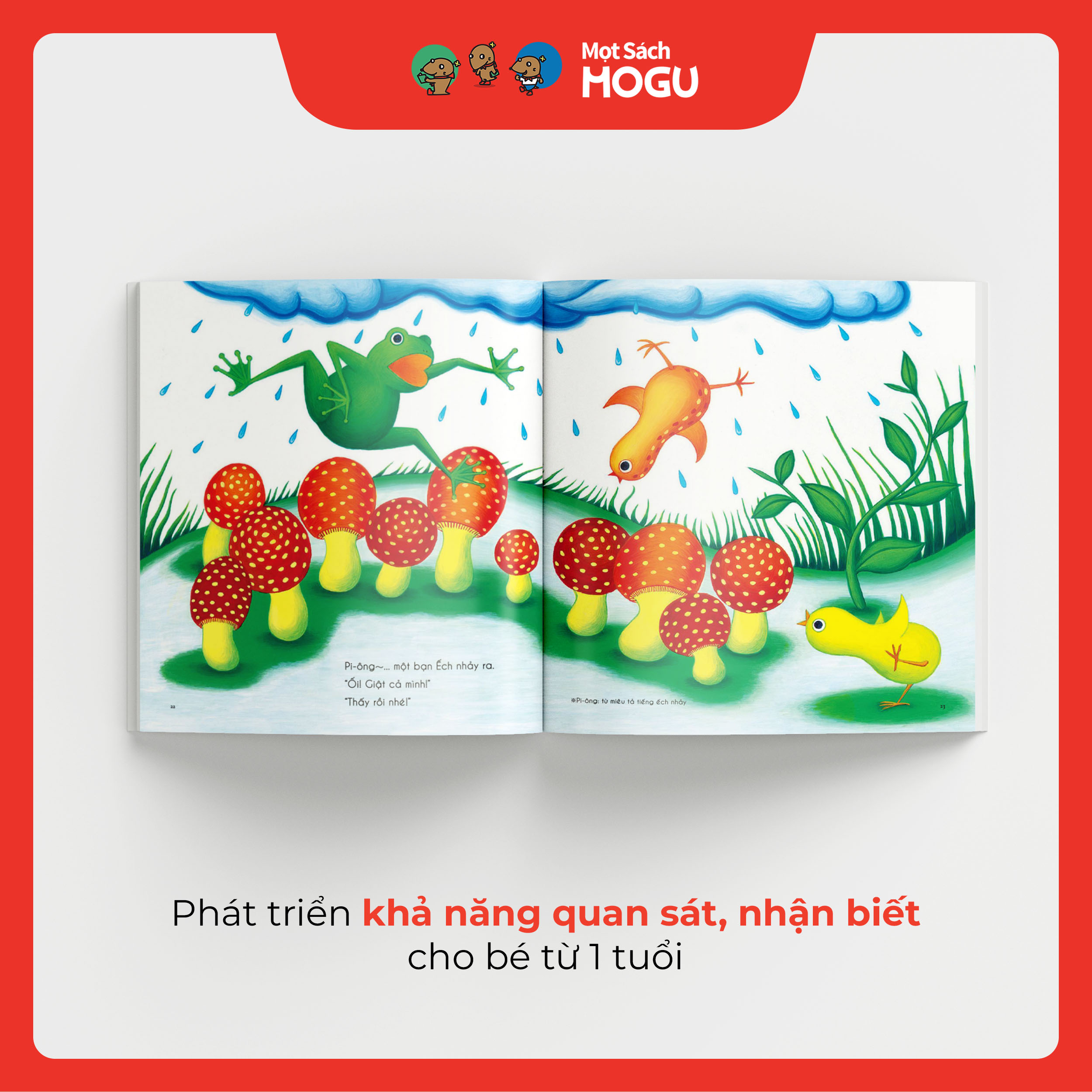 Truyện Ehon bé 1-2-3 tuổi - Bạn chim cút chơi trốn tìm