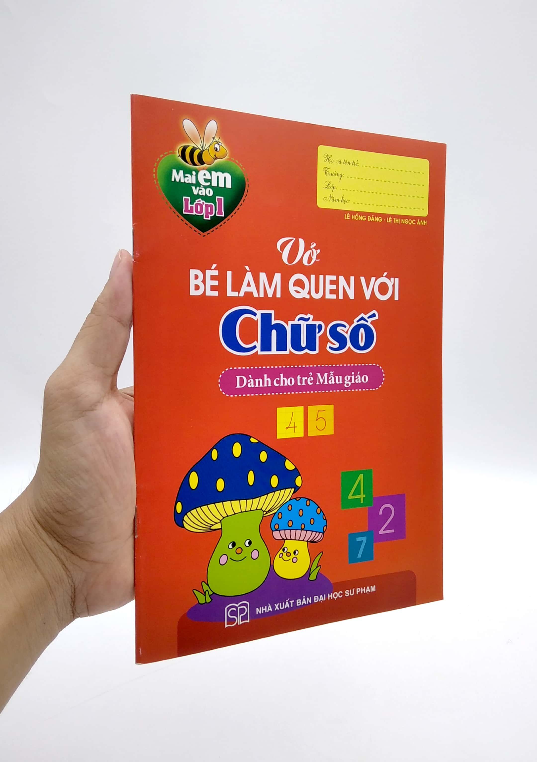 Vở Bé Làm Quen Với Chữ Số ( 4-5 Tuổi)