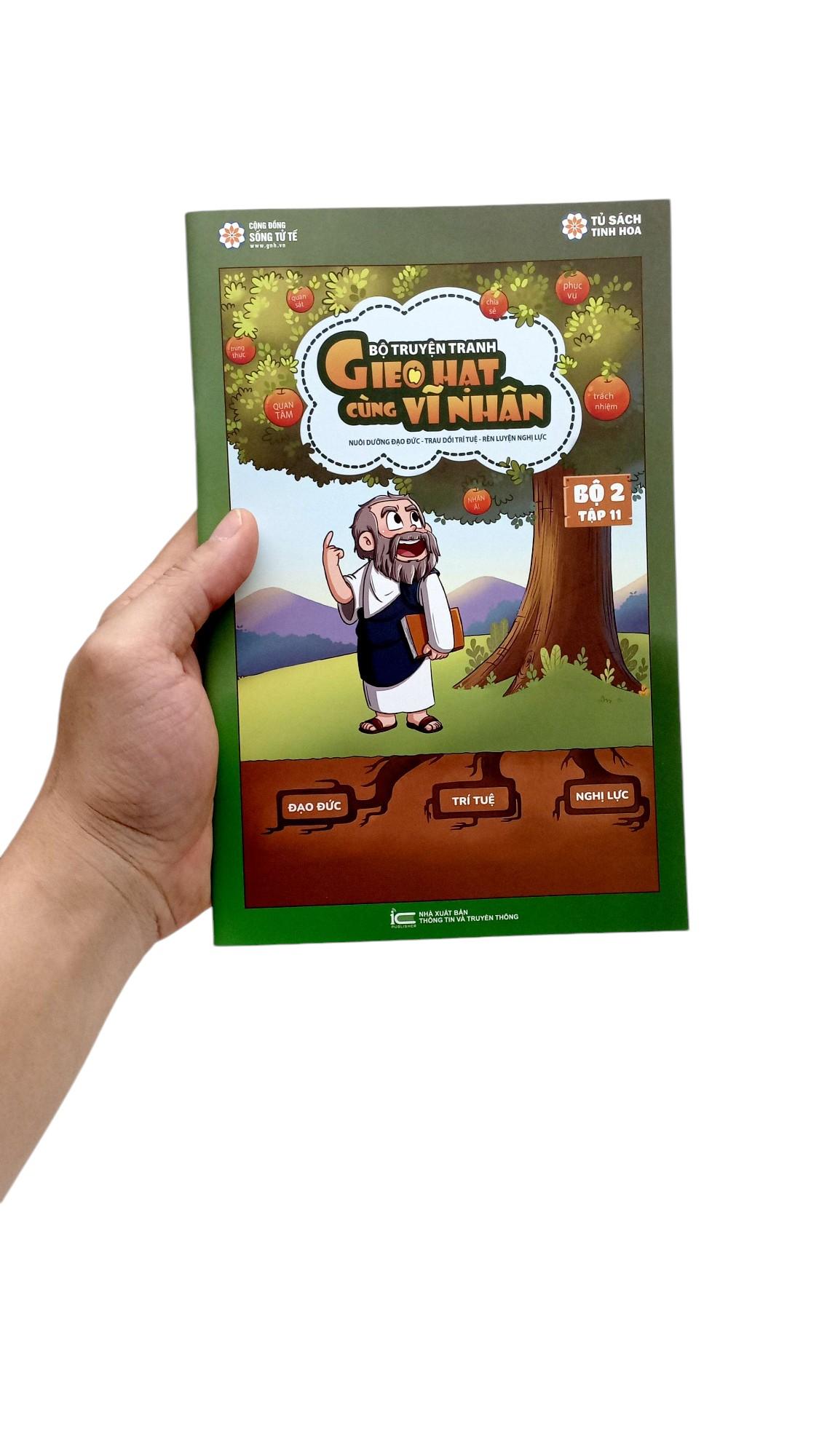 Sách - Gieo Hạt Cùng Vĩ Nhân - Bộ 2 - Tập 11