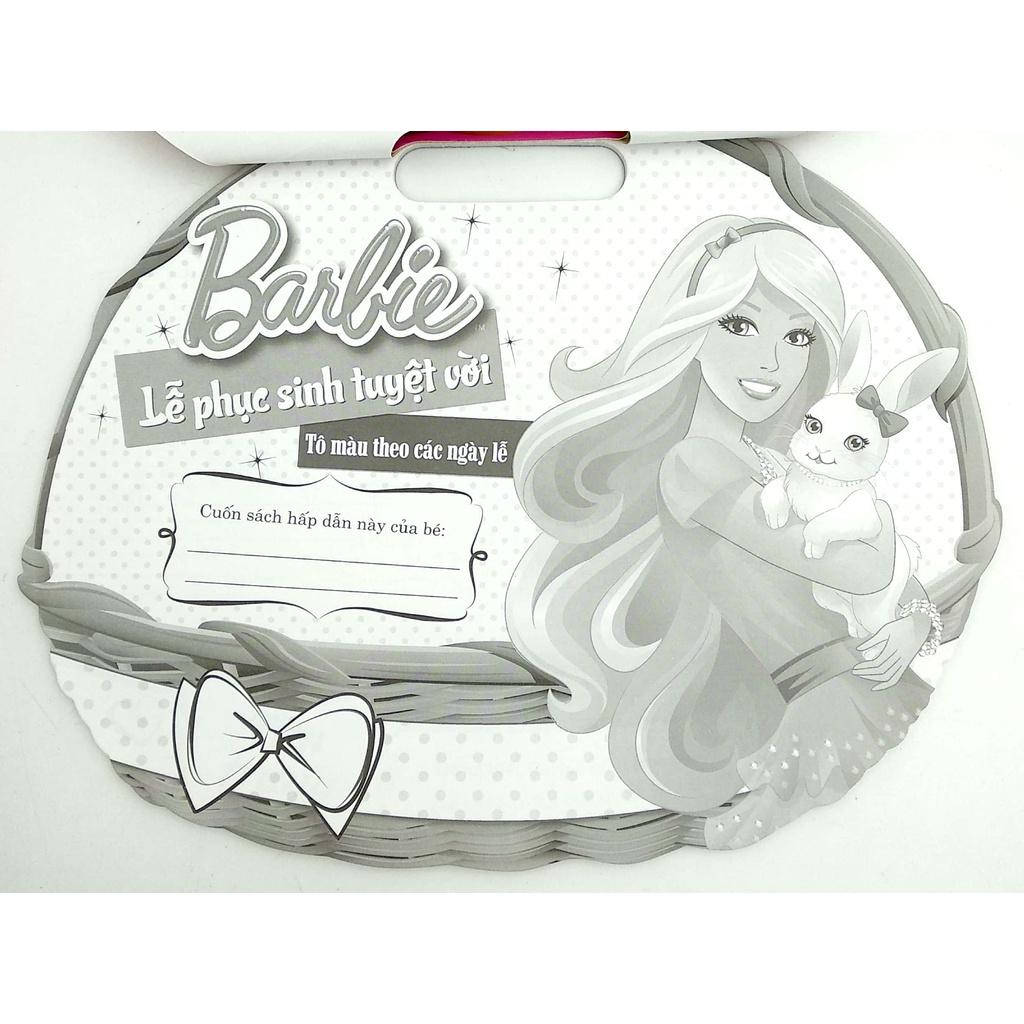 Barbie Lễ Phục Sinh Tuyệt Vời - Tô Màu Theo Các Ngày Lễ - Bản Quyền