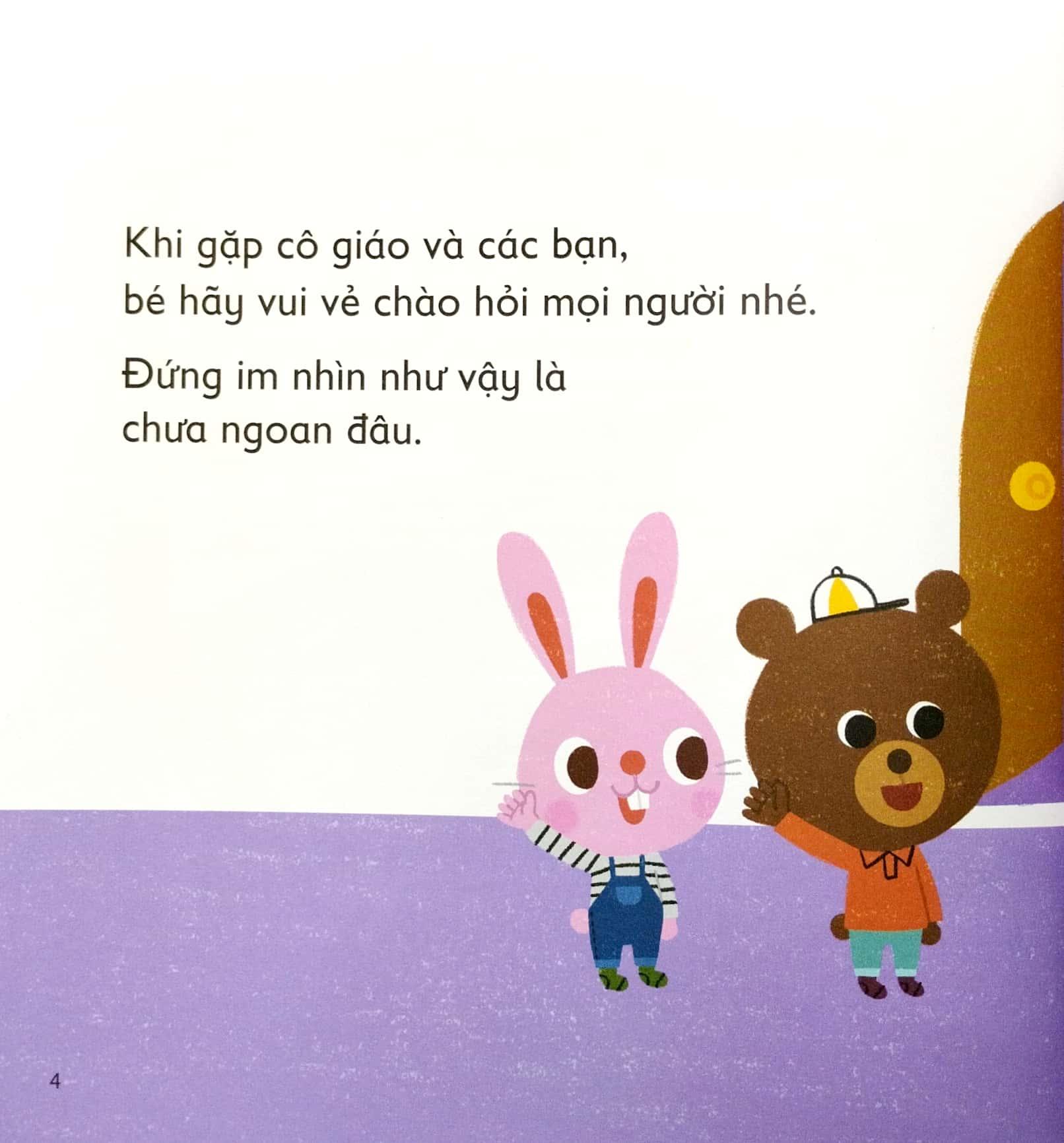 Combo Sách Quy Tắc Bé Ngoan (Bộ 4 Cuốn)
