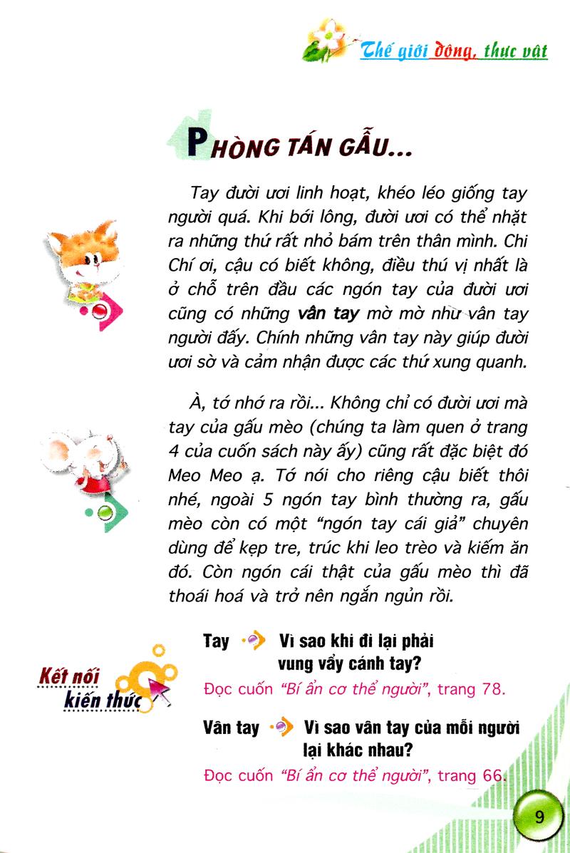 Mười Vạn Câu Hỏi Vì Sao - Thế Giới Động, Thực Vật (Tái Bản 2018)
