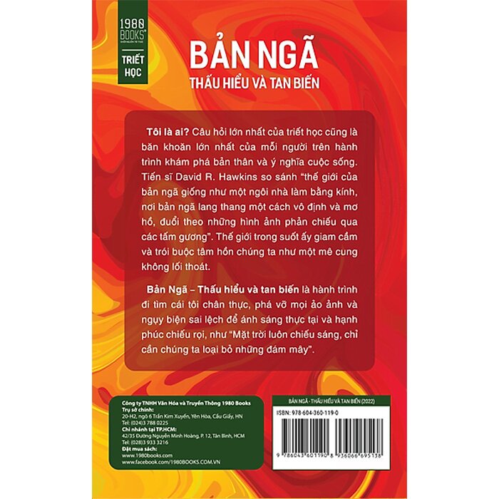 Bản Ngã - Thấu Hiểu Và Tan Biến (Tái Bản 2023) - David R Hawkins MD, PhD