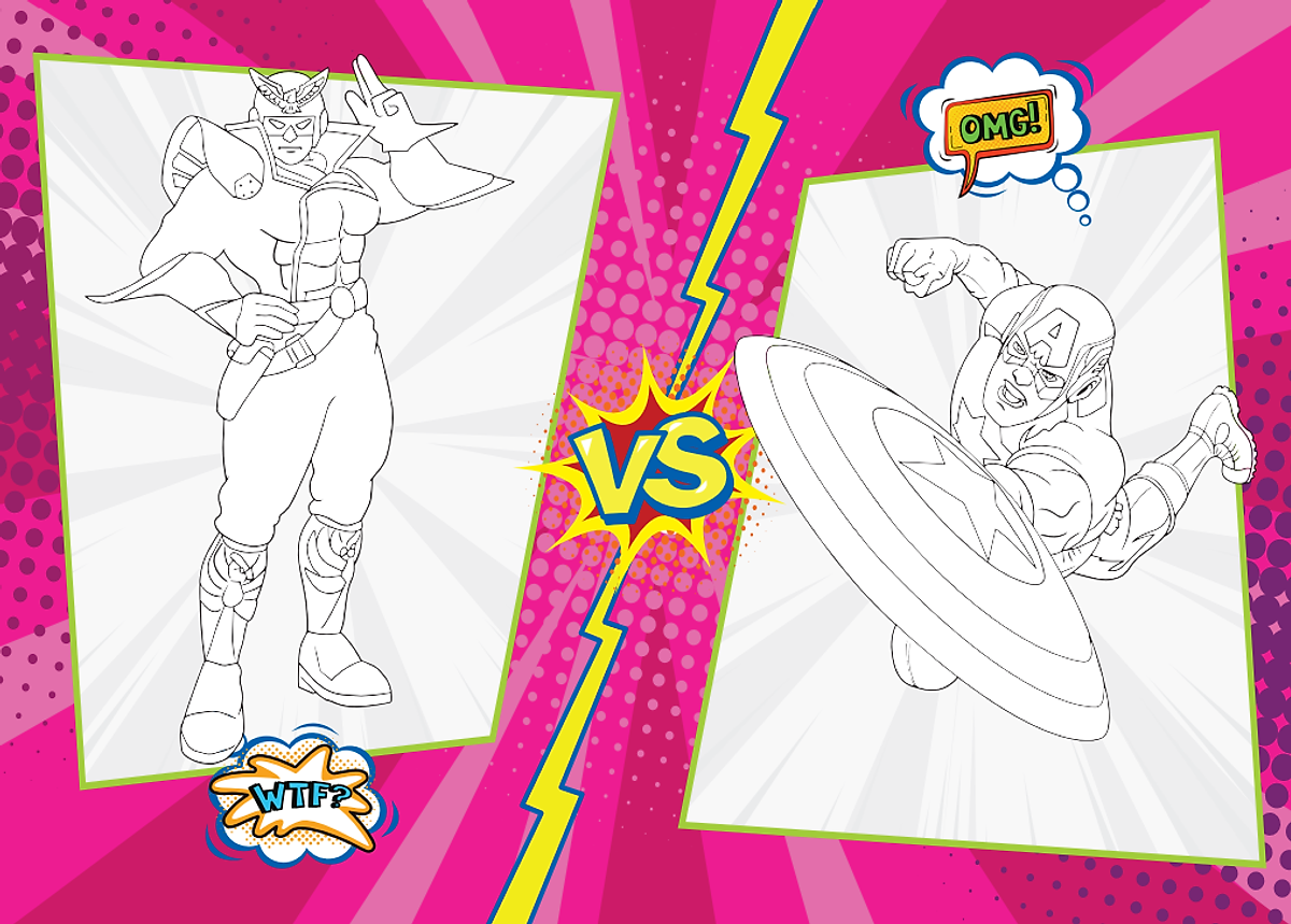 Tô Màu Rèn Luyện Iq Eq Cq - Super Heroes Siêu Anh Hùng - Tập 2 - Tặng Kèm Sticker