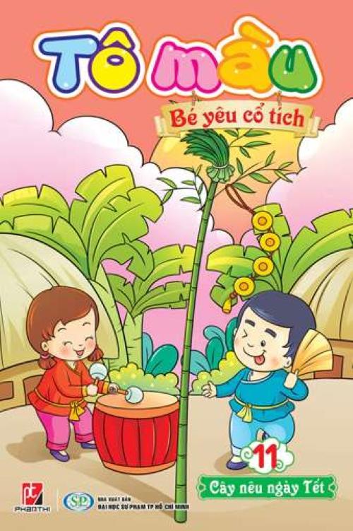 Bộ 12 cuốn Tô Màu Bé Yêu Cổ Tích