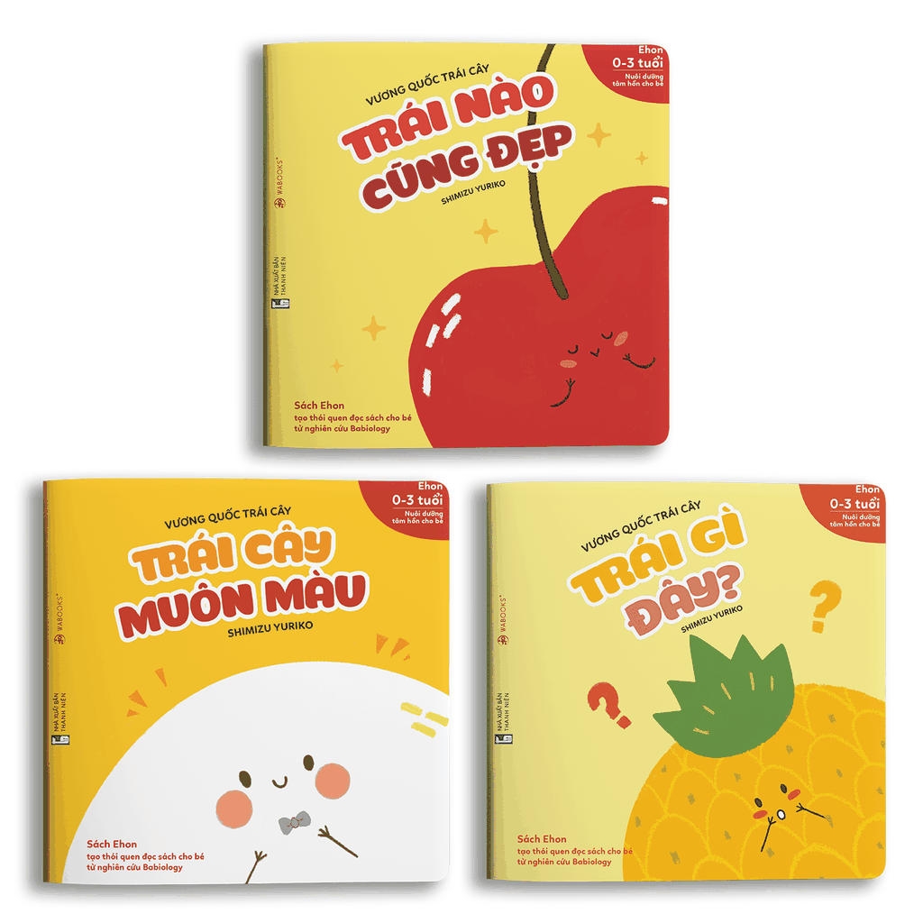 Combo Sách Ehon 6 Cuốn: Phép So Sánh Diệu Kỳ + Vương Quốc Trái Cây