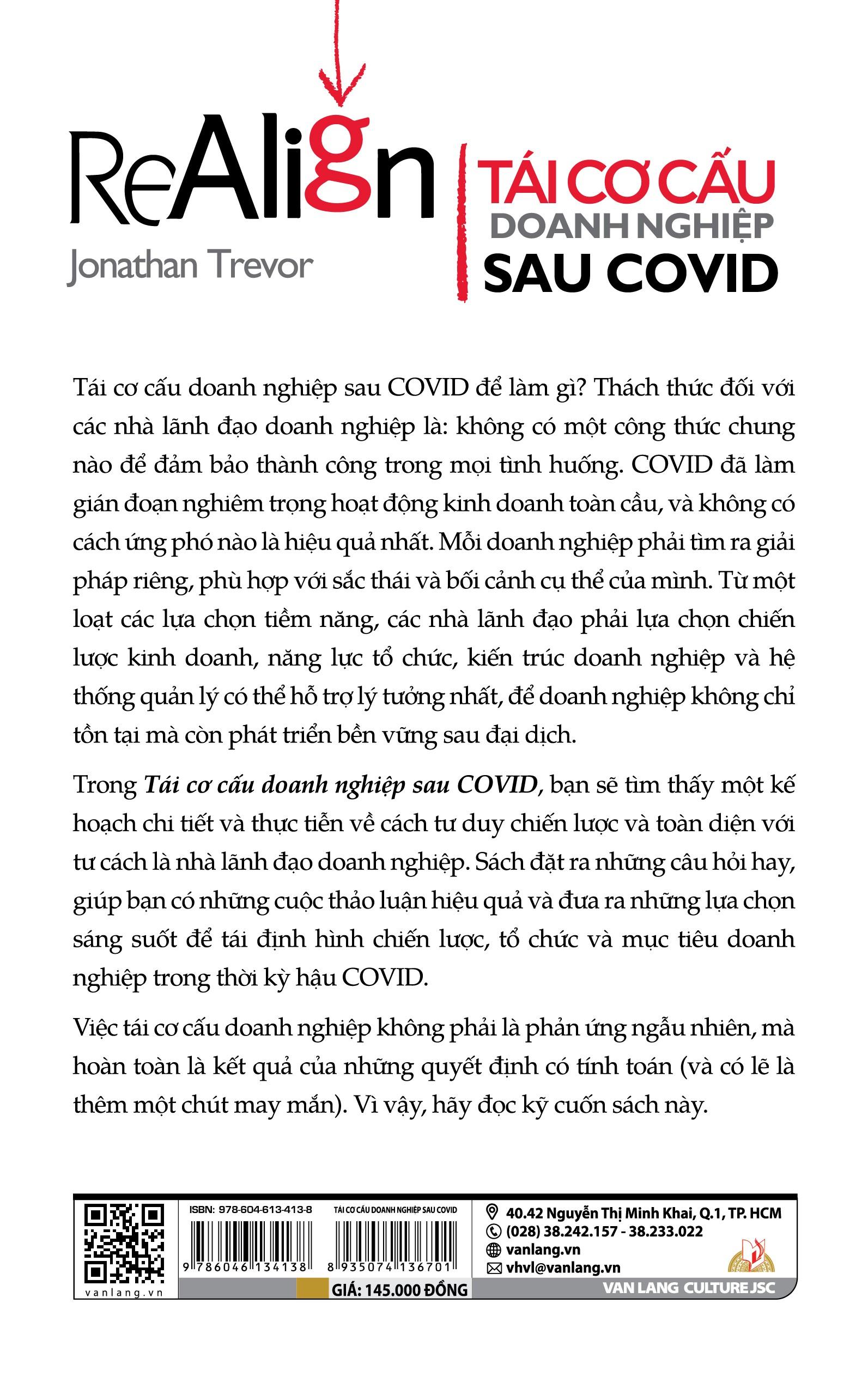 Tái Cơ Cấu Doanh Nghiệp Sau Covid