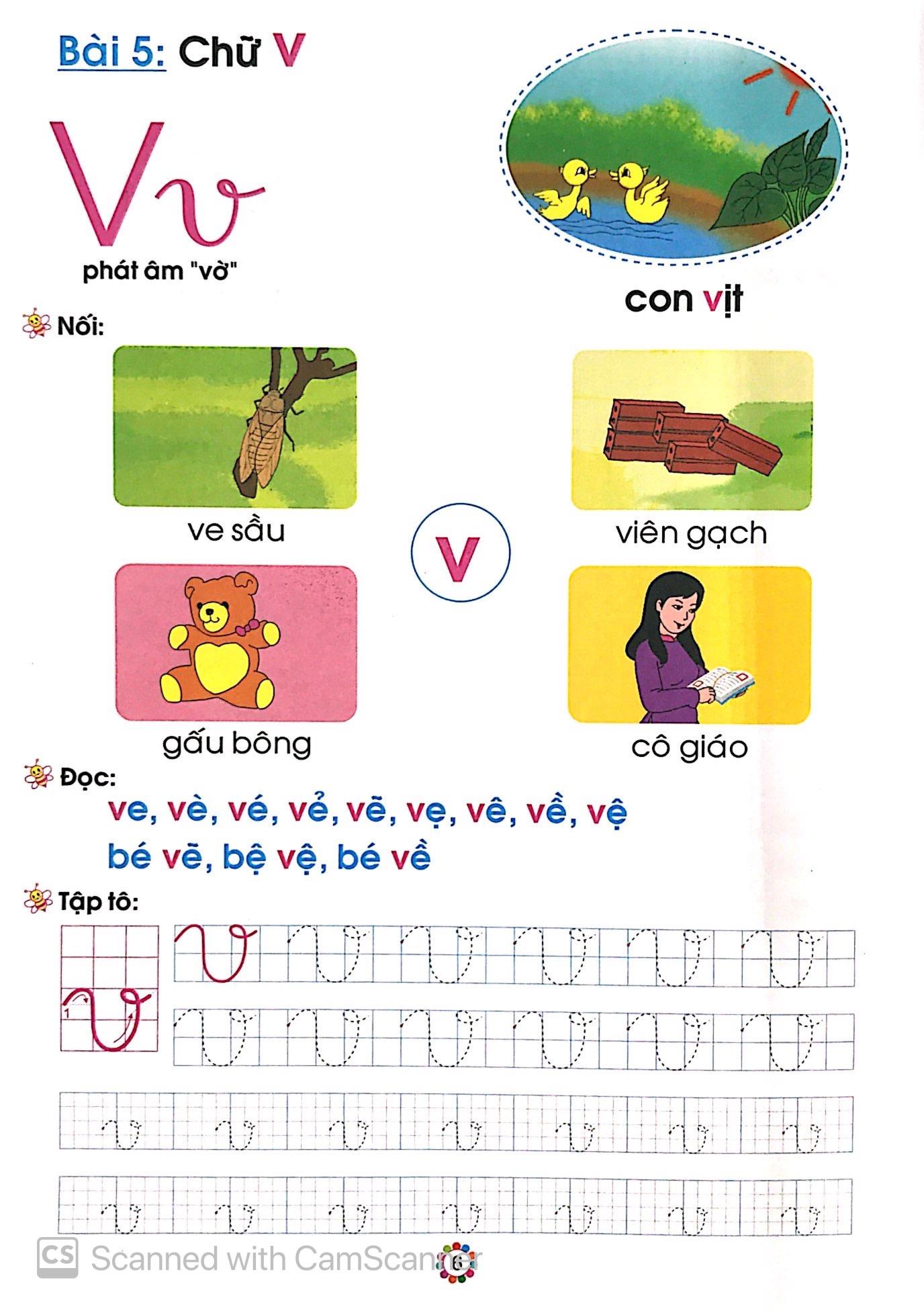 Hành Trang Cho Bé Vào Lớp 1 - Vở Bé Học Tiếng Việt - Dành Cho Trẻ 5- 6- Tuổi - Quyển 1 ( Tái bản )