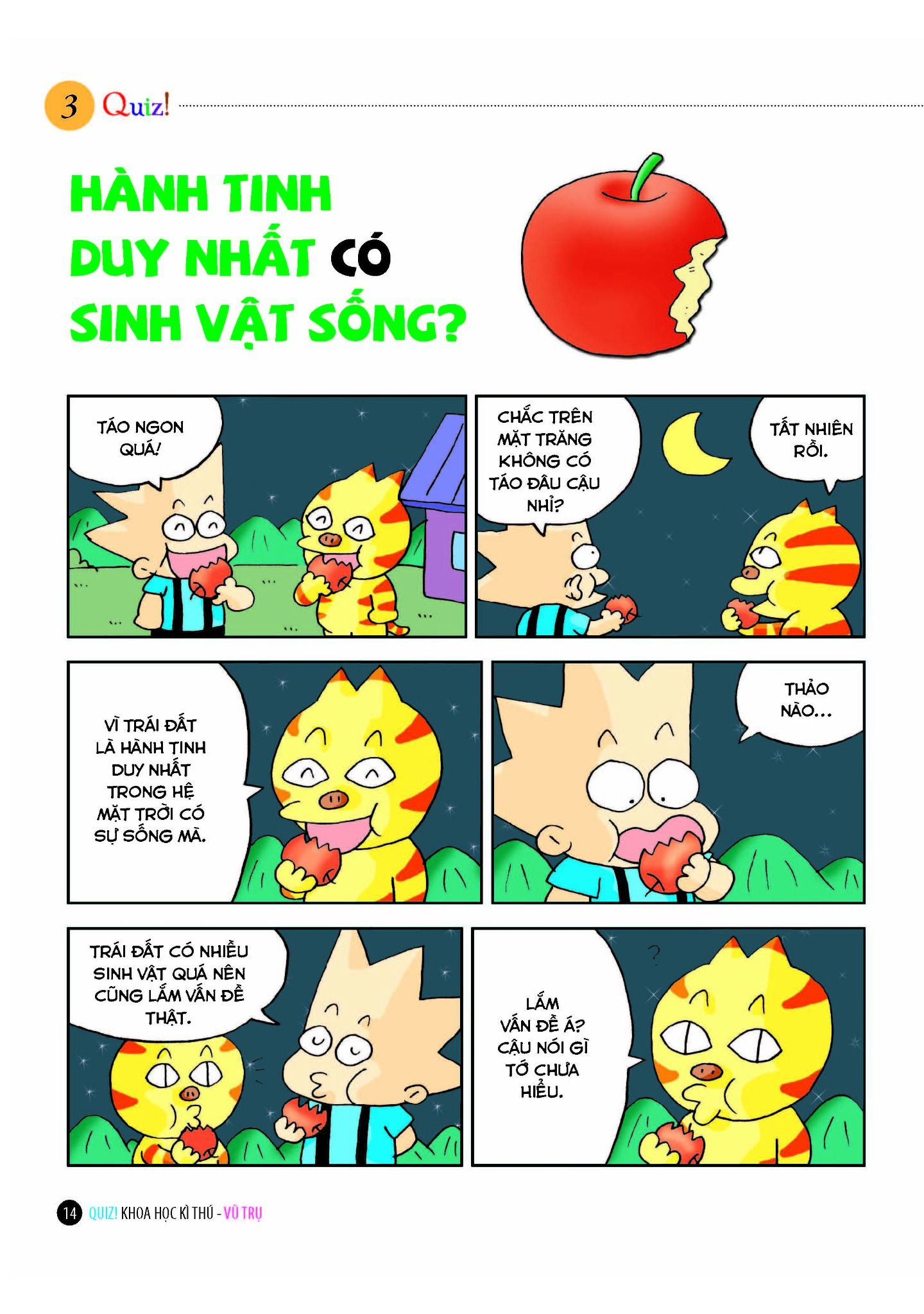 Quiz! Khoa Học Kì Thú: Vũ Trụ