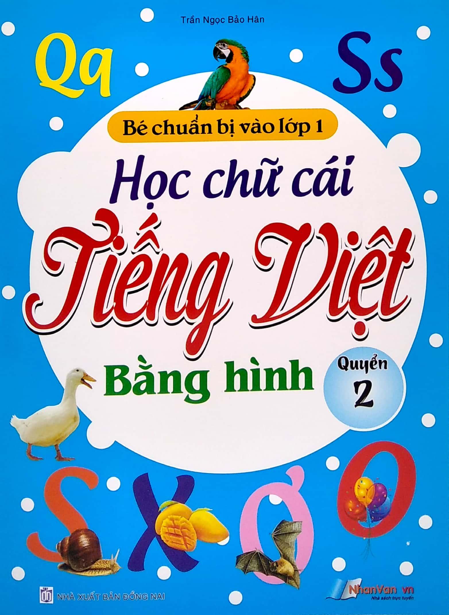 Học Chữ Cái Tiếng Việt Bằng Hình - Quyển 2