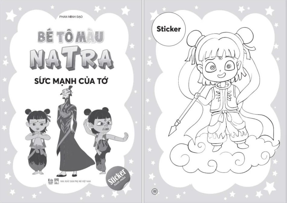 Sách - Bé Tô Màu Natra - Sức Mạnh Của Tớ