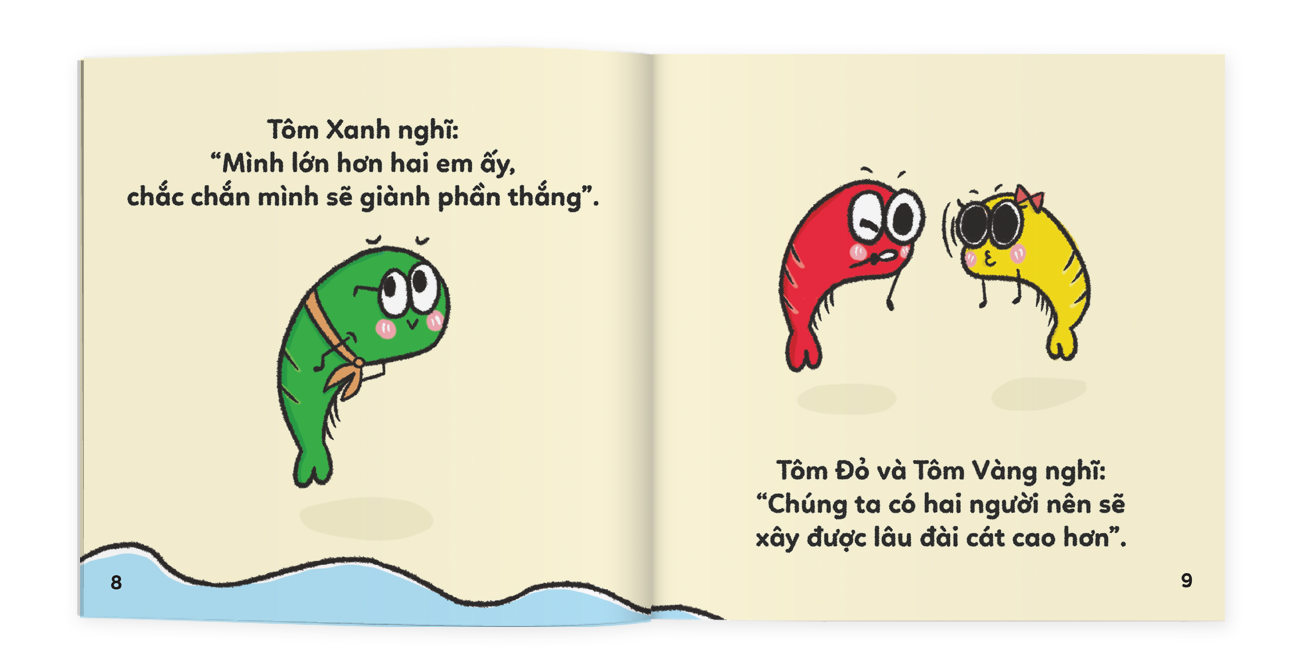 Combo Sách Ehon 6 Cuốn: Phép So Sánh Diệu Kỳ + Vương Quốc Trái Cây