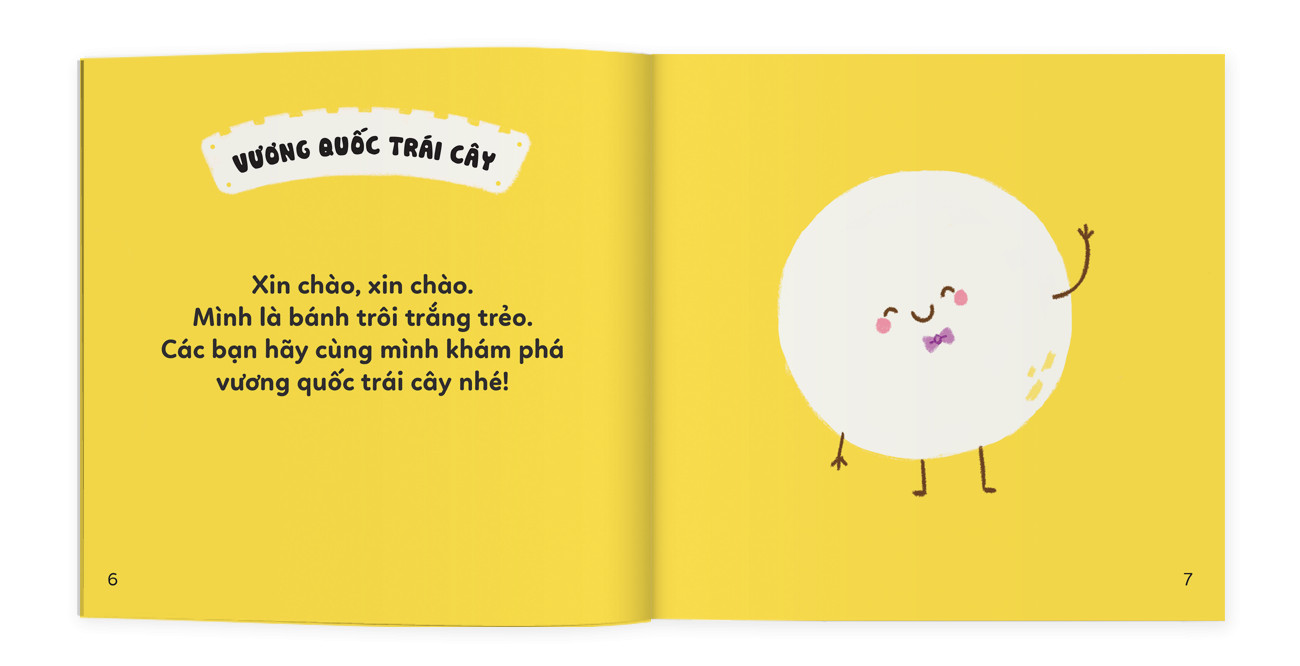 Sách Ehon Nhật Bản - Combo 3 cuốn Vương quốc trái cây - Dành cho trẻ từ 0 - 3 tuổi