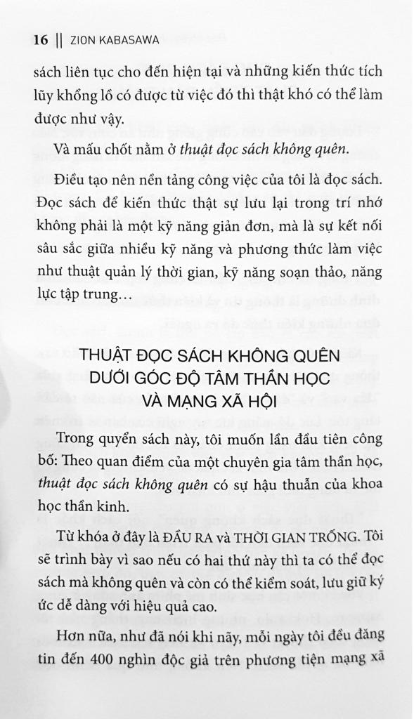Đọc Nhiều Nhớ Được Bao Nhiêu?