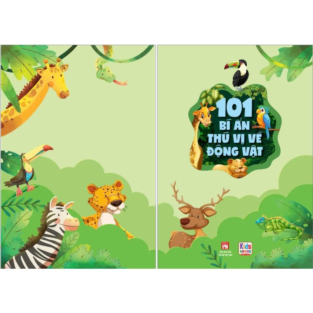 Sách Bách Khoa - 101 Bí Ẩn Thú Vị - Động Vật (VT)