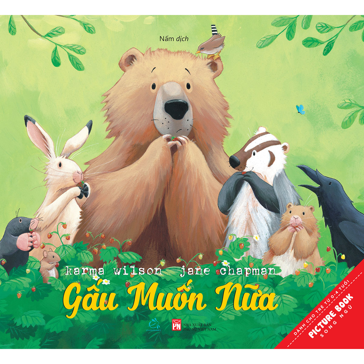 Bộ Sách Tranh Song Ngữ Gấu Khôn Lớn