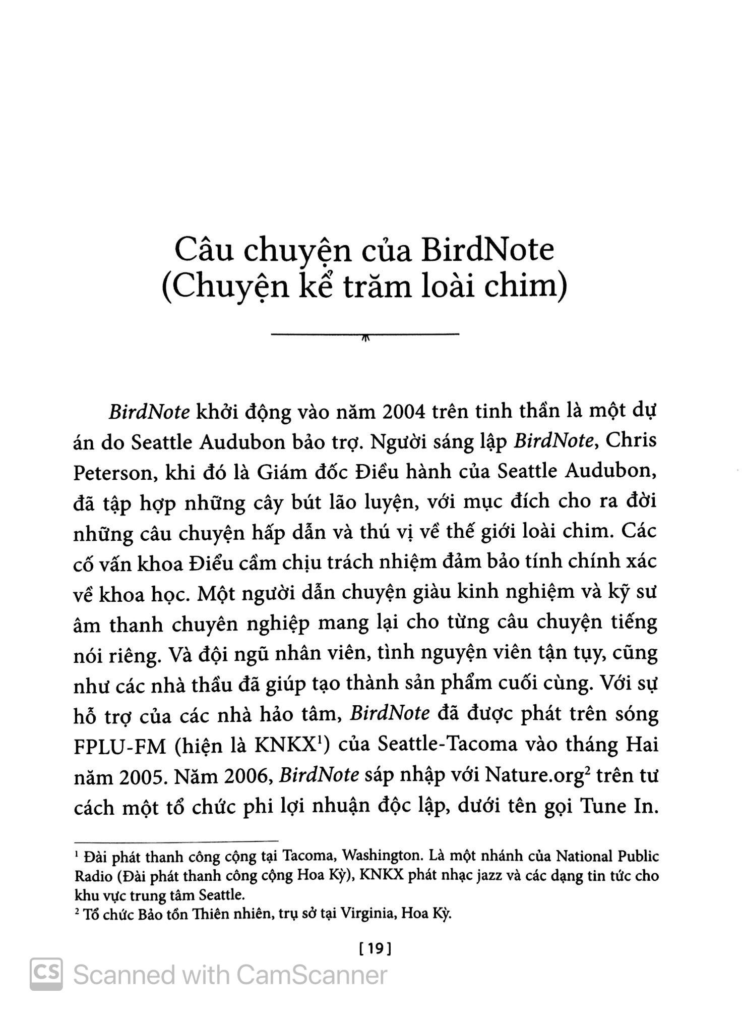 Chuyện Kể Về Trăm Loài Chim