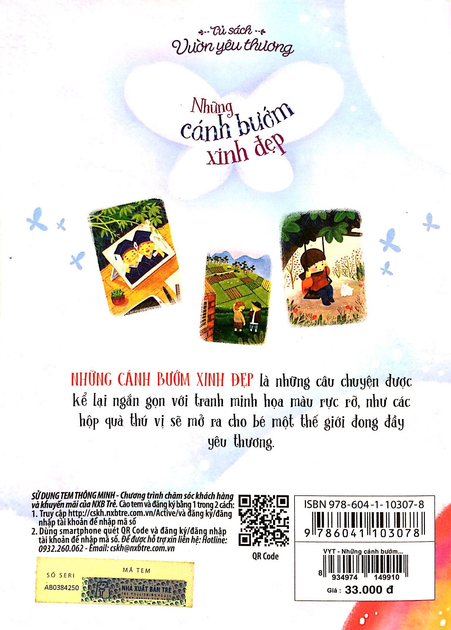 Tủ Sách Vườn Yêu Thương - Những Cánh Bướm Xinh Đẹp