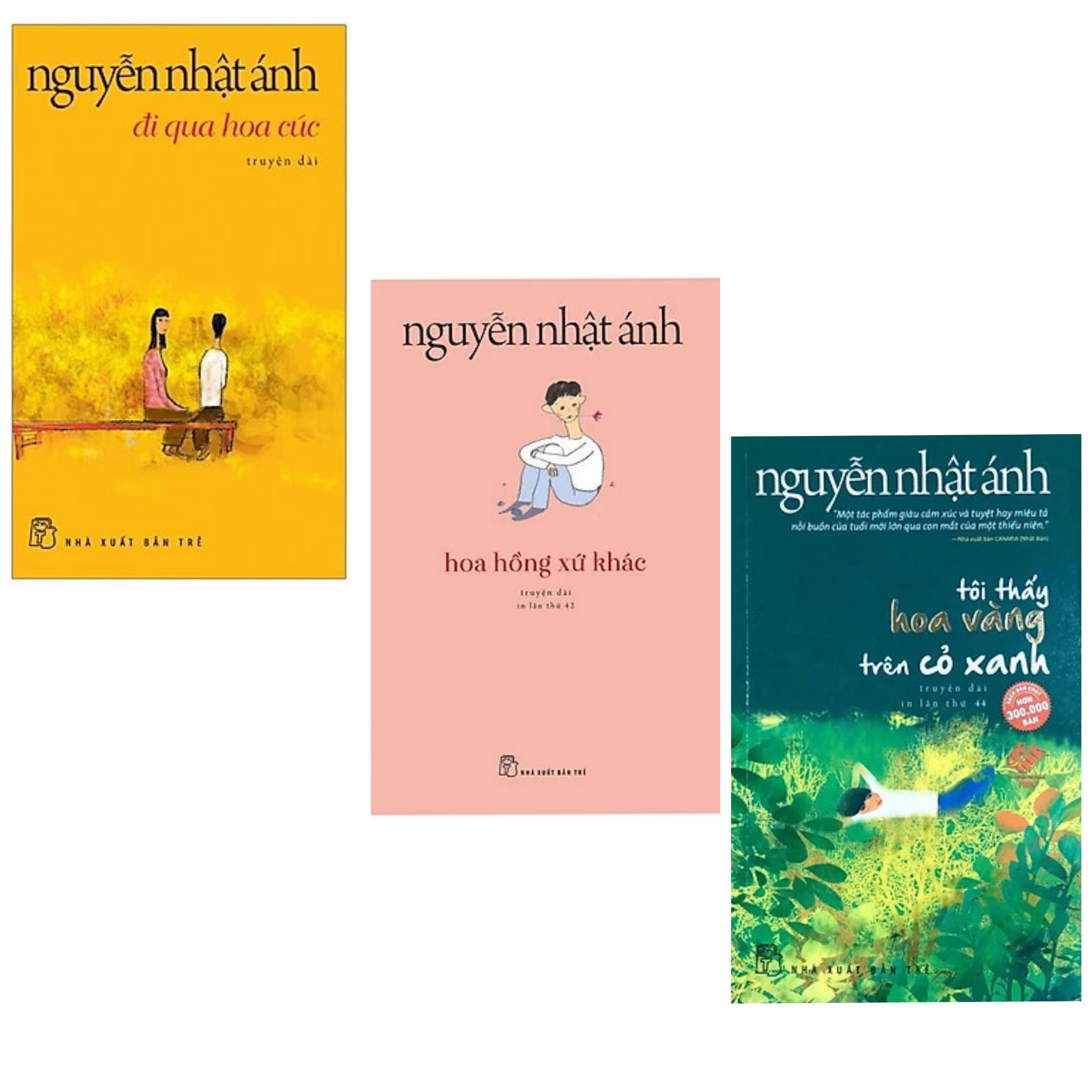 Nguyễn Nhật Ánh chọn lọc: Tôi thấy hoa vàng trên cỏ xanh - Hoa hồng xứ khác - Đi qua hoa cúc