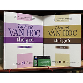 Lịch sử văn học thế giới (2 tập bìa cứng)