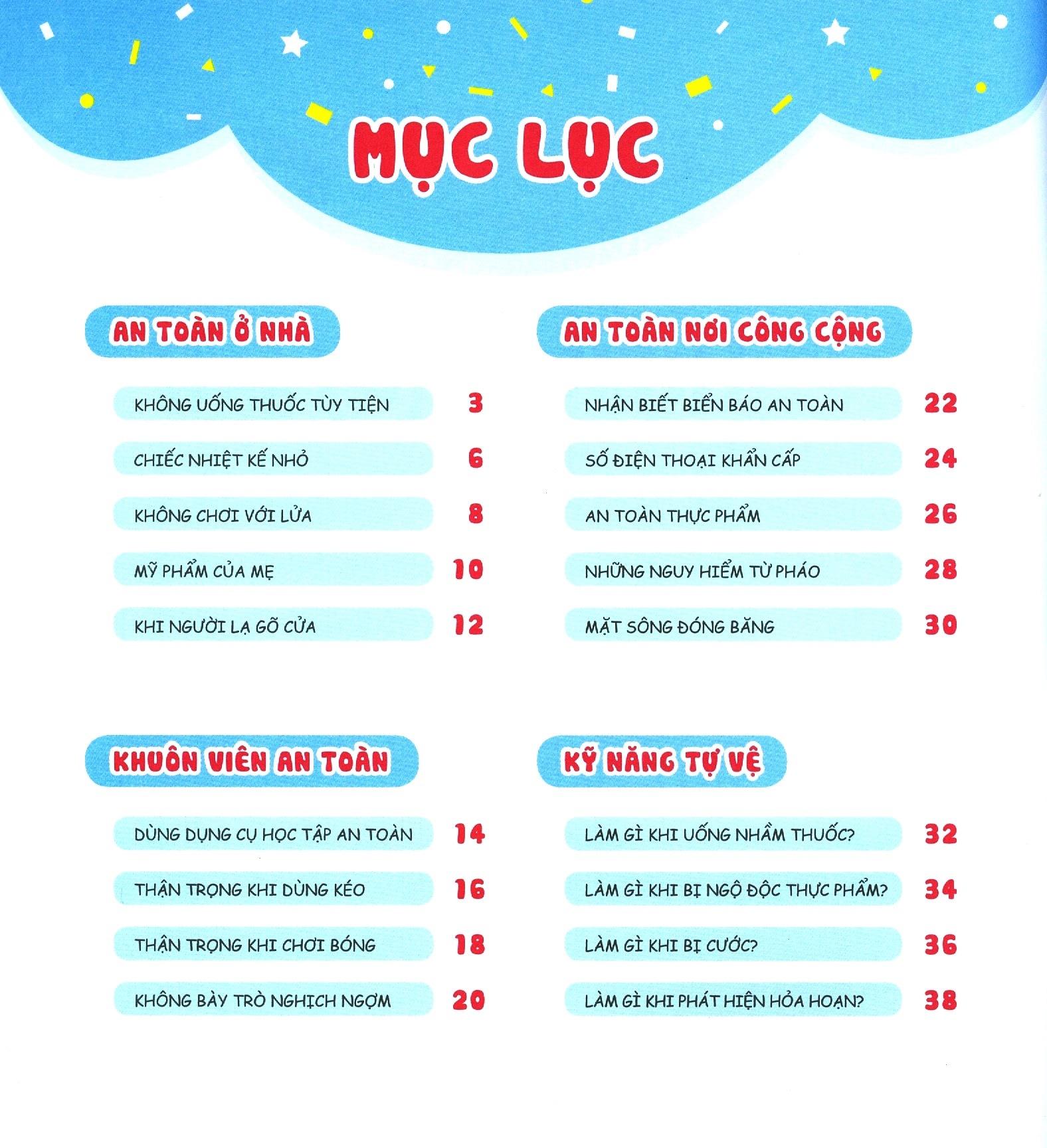 Giúp Bé Tránh Hiểm Nguy - Lớp Lá 1