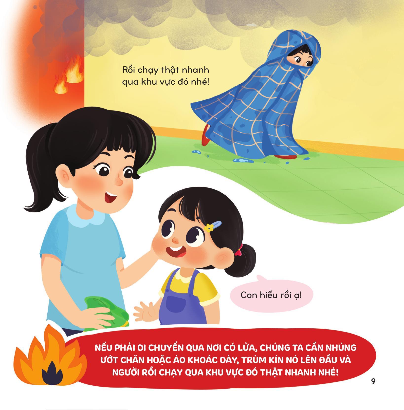 Sách - Bé Giỏi Như Chú Lính Cứu Hỏa - Các Kỹ Năng Chữa Cháy Và Thoát Nạn