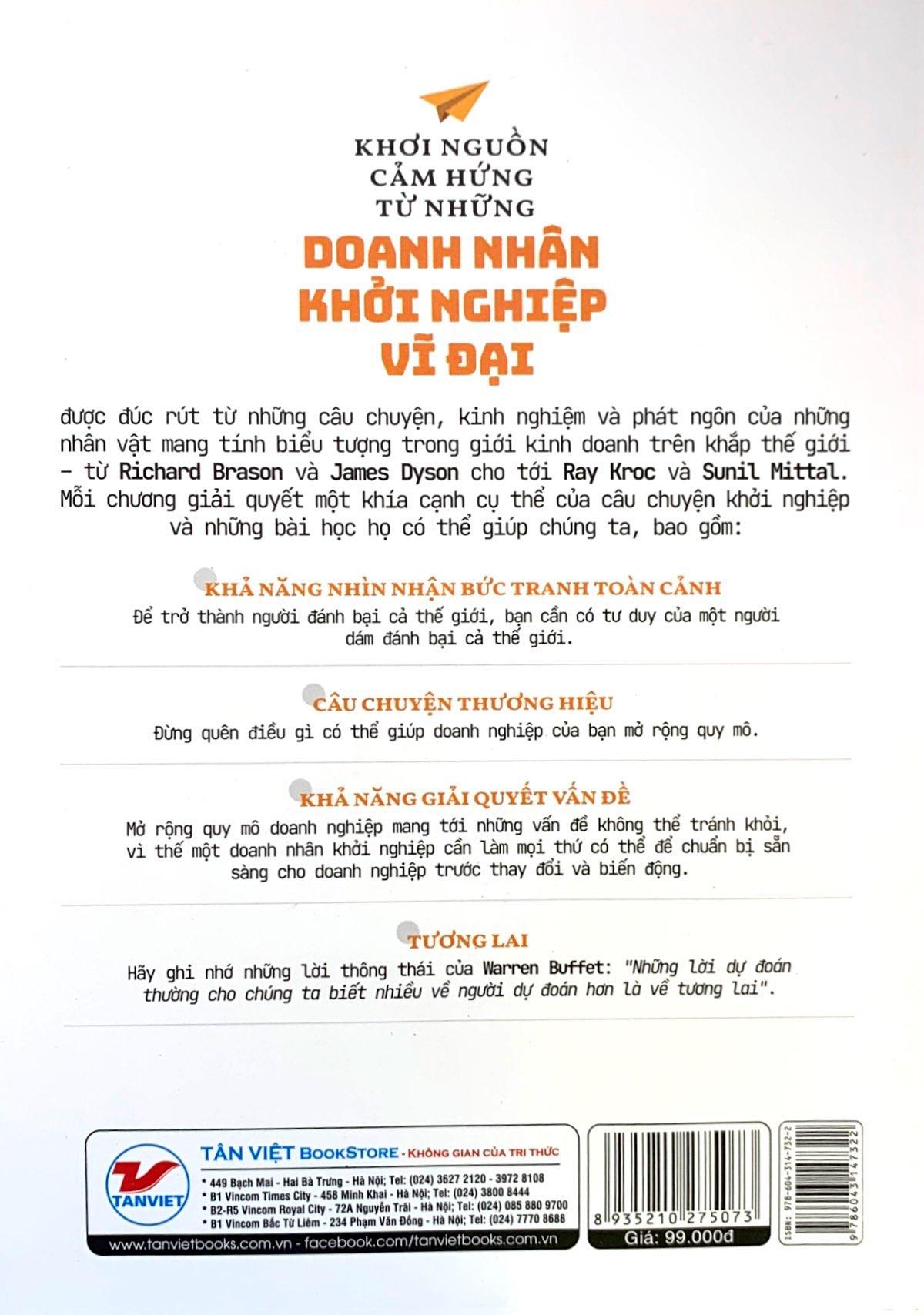 Khơi Nguồn Cảm Hứng Từ Những Doanh Nhân Khởi Nghiệp Vĩ Đại