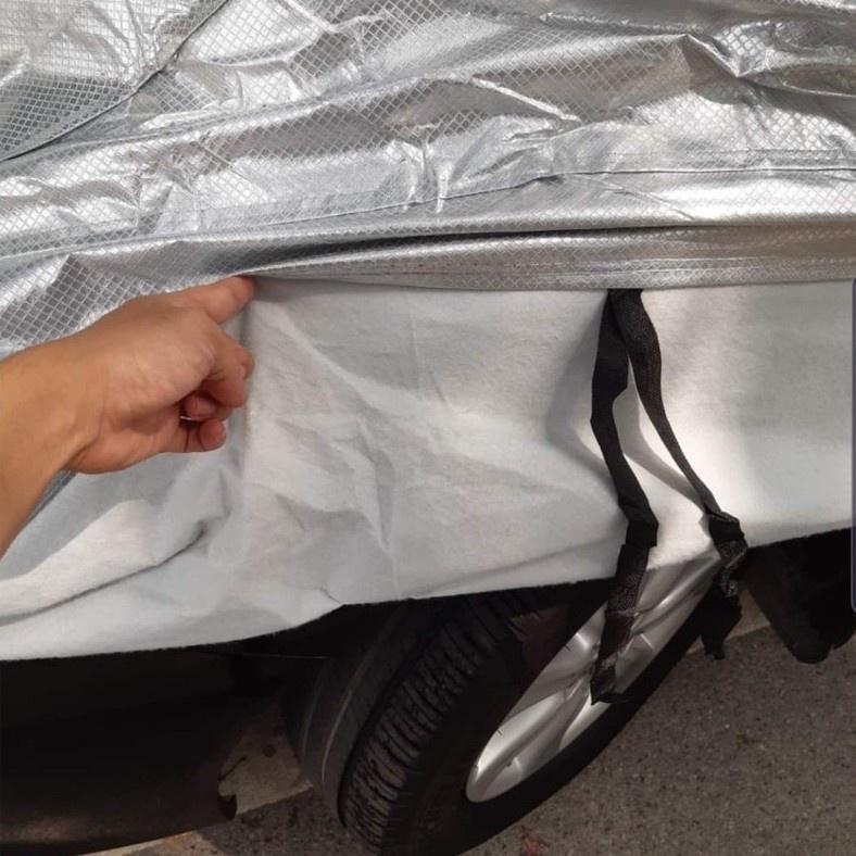 Bạt Phủ Ô Tô Vải Dù Mazda 2, Mazda 3, Mazda 6, CX5, CX8, CX9, BT50 chống nóng, chống nước, có phản quang