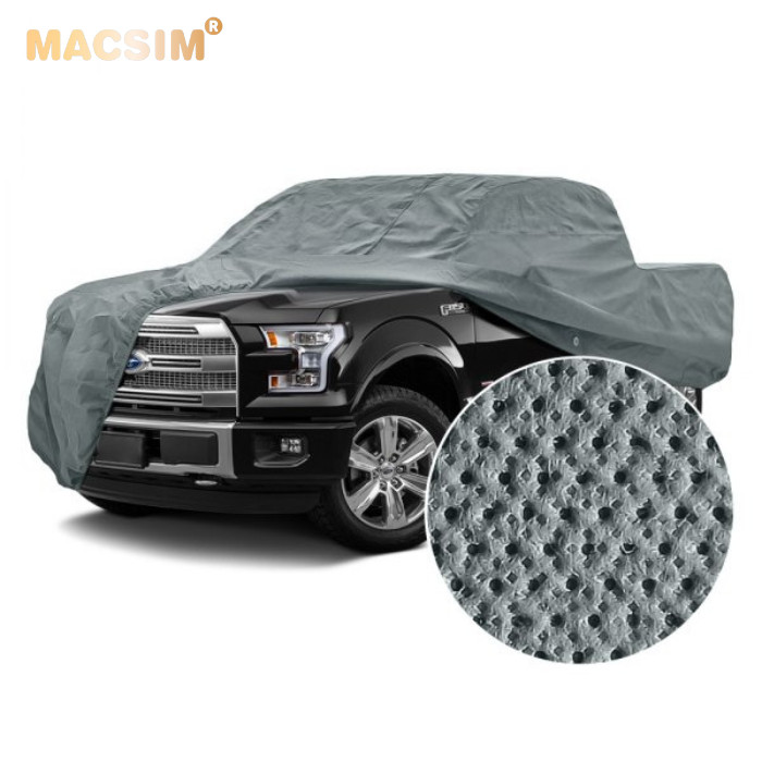 Bạt phủ ô tô chất liệu vải không dệt 3 lớp cao cấp thương hiệu MACSIM cho xe ô tô BMW 3 Series - màu ghi