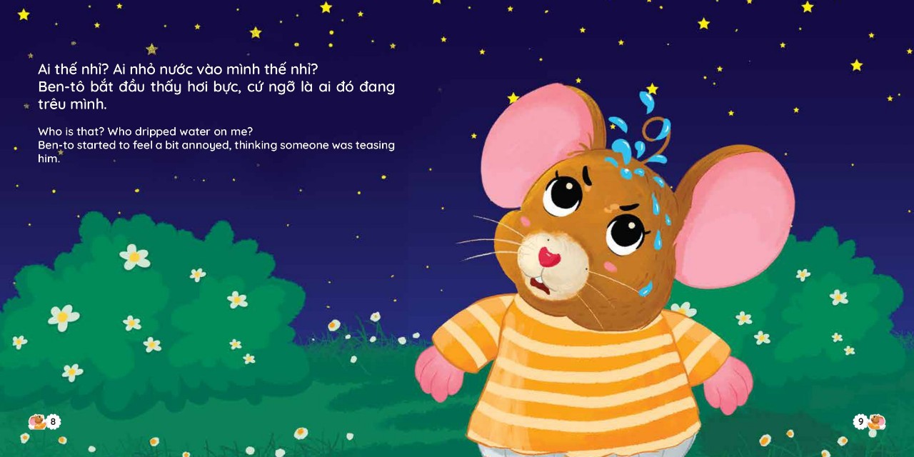 Sách - Bộ Ehon Song Ngữ Anh Việt- Chuột Ben Tô bé nhỏ - Rèn Luyện Tính Tự Lập Cho Trẻ 0 - 6 Tuổi ( Bộ 4 cuốn)