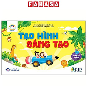 Sách - Cầu Vồng Trẻ Thơ - Tạo Hình Sáng Tạo - Dành Cho Trẻ 24-36 Tháng Tuổi