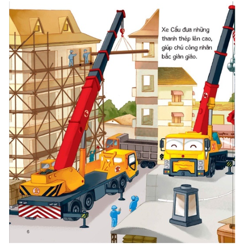 Thế Giới Xe Công Trình - Xe Cẩu Tốt Bụng