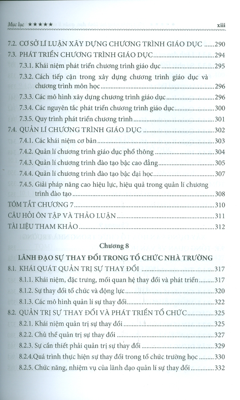 Phát Triển Năng Lực Lãnh Đạo, Quản Lí & Quản Trị Nhà Trường (Sách Chuyên Khảo)