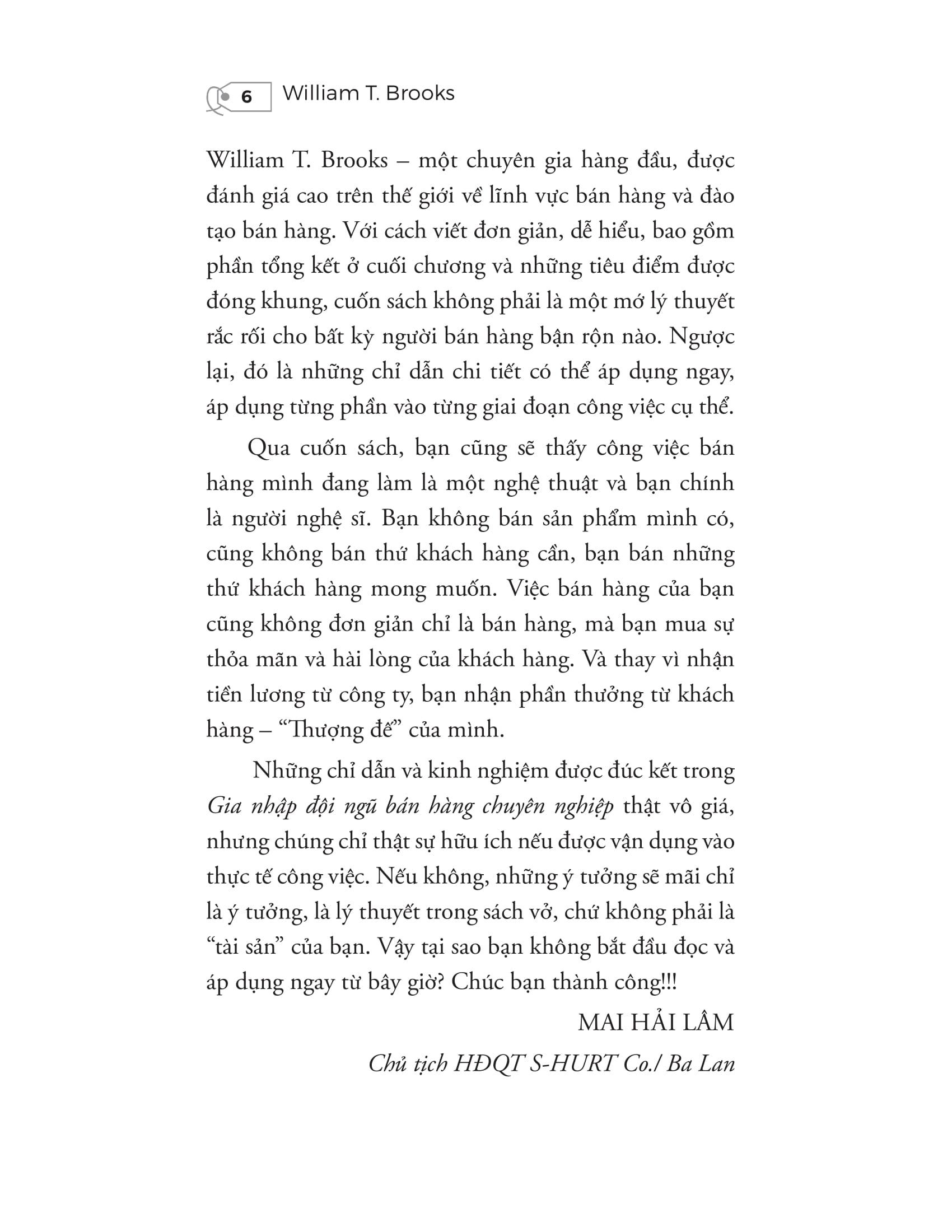 Gia Nhập Đội Ngũ Bán Hàng
