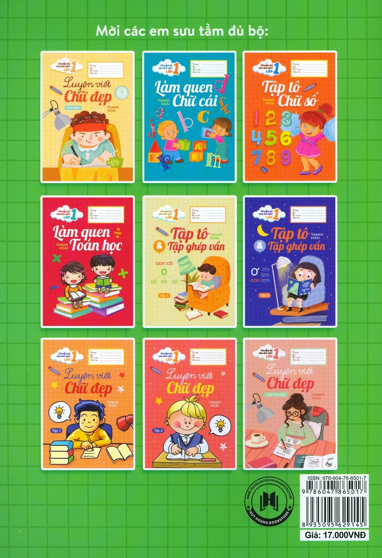 Chuẩn bị cho bé vào lớp 1 - Tập đếm và tập viết
