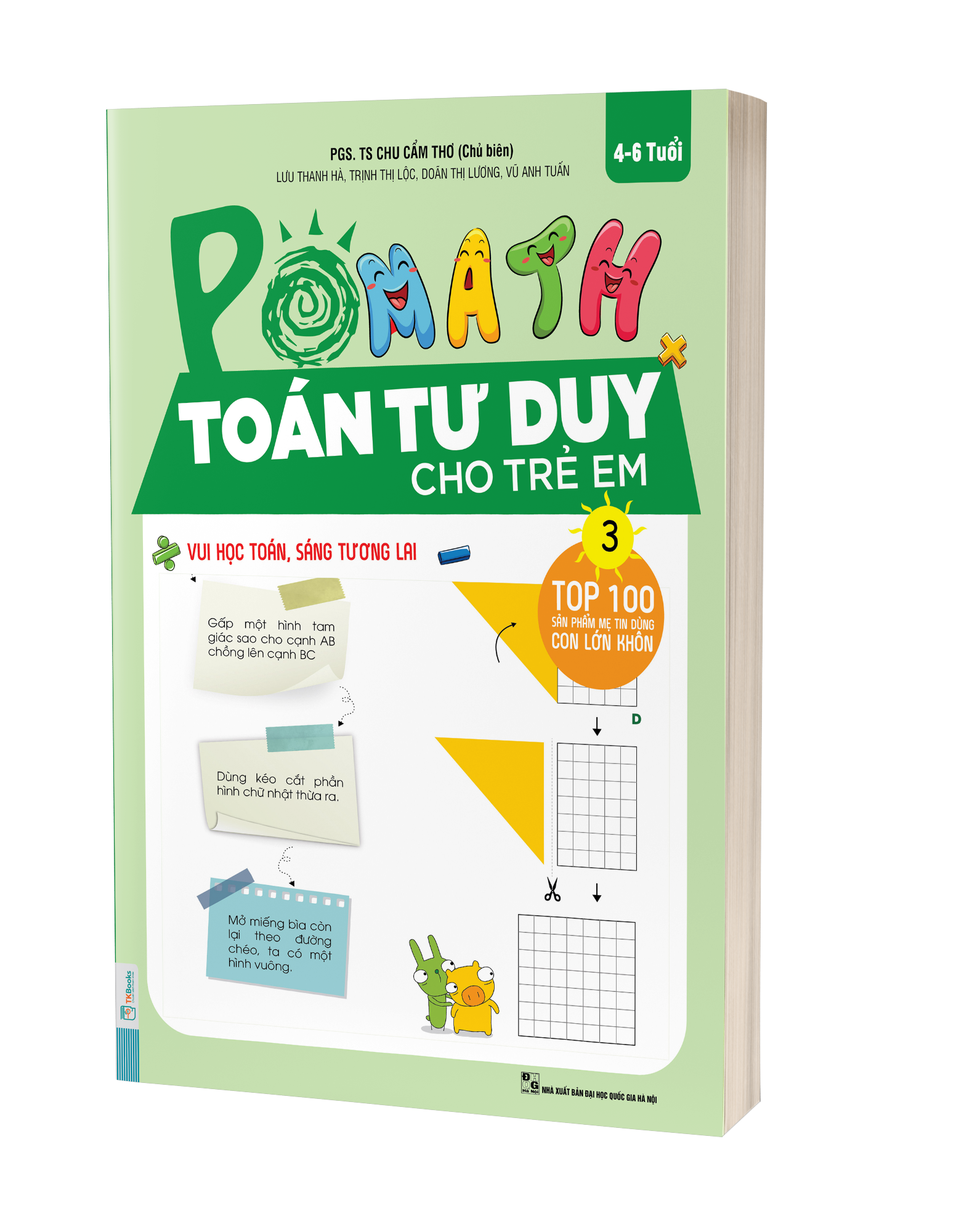 Combo 3 Cuốn Pomath Toán Tư Duy Cho Trẻ Em (Tập 4,5,6)