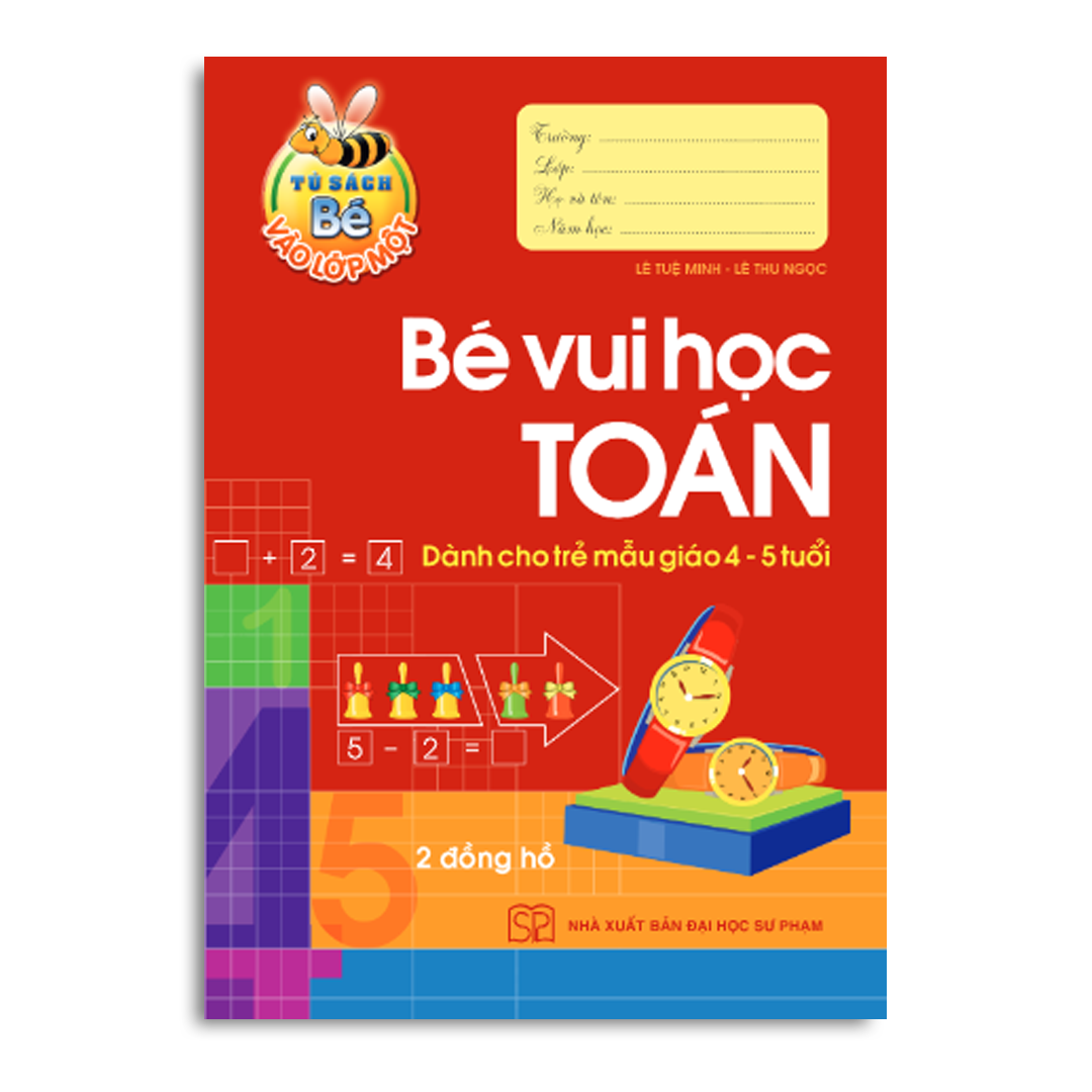 Chuẩn bị cho bé vào lớp môt ( Bộ 6 cuốn) - Dành cho bé 4 -5 tuổi
