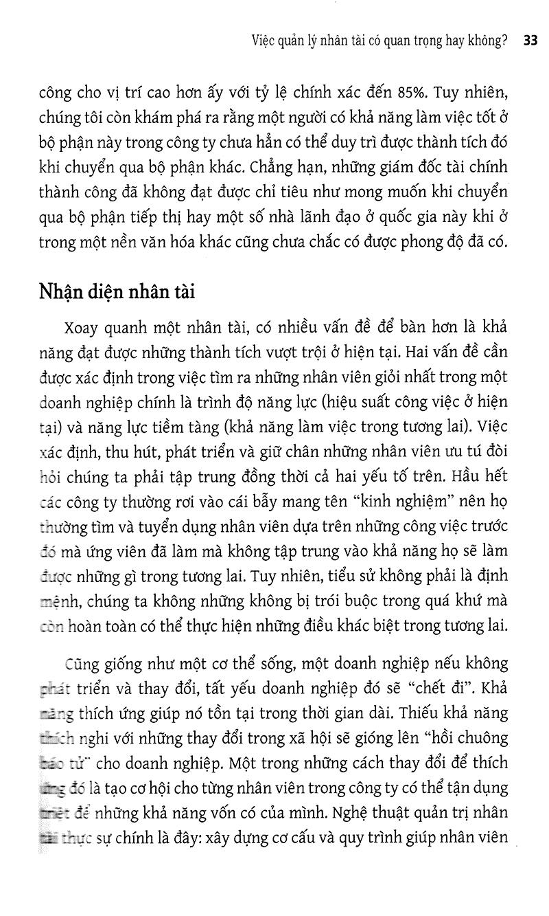 Nhân Tài Của Bạn - Họ Là Ai?