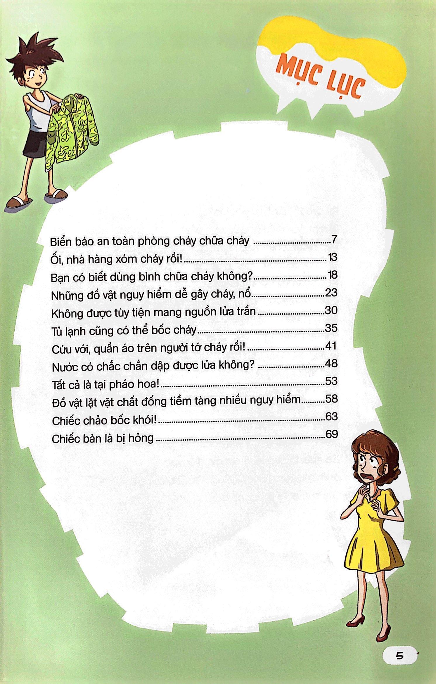 Vệ Sĩ Tốt Nhất Là Chính Mình - 150++ Kỹ Năng An Toàn Dành Cho Học Sinh - An Toàn Trong Phòng Cháy, Chữa Cháy (Dành Cho Trẻ Từ 6-12 Tuổi)