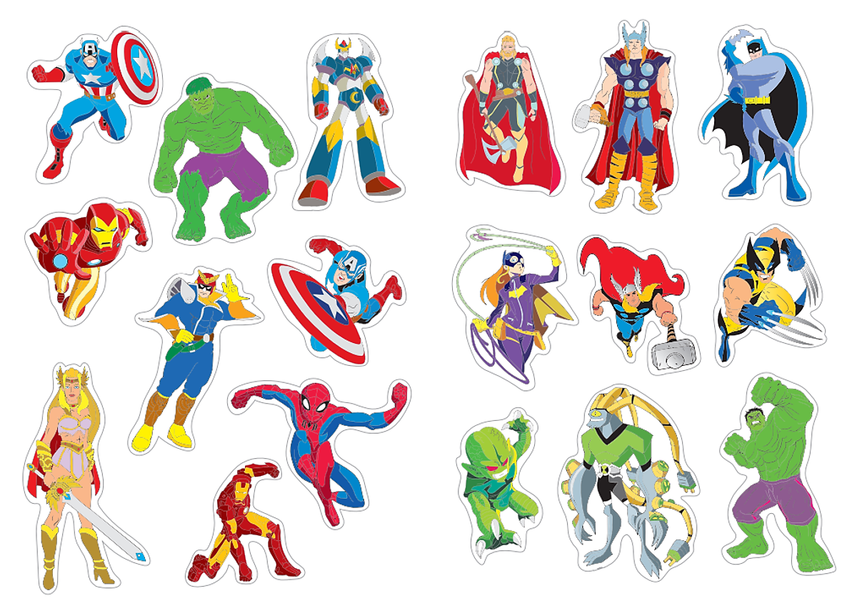 Tô Màu Rèn Luyện Iq Eq Cq - Super Heroes Siêu Anh Hùng - Tập 2 - Tặng Kèm Sticker