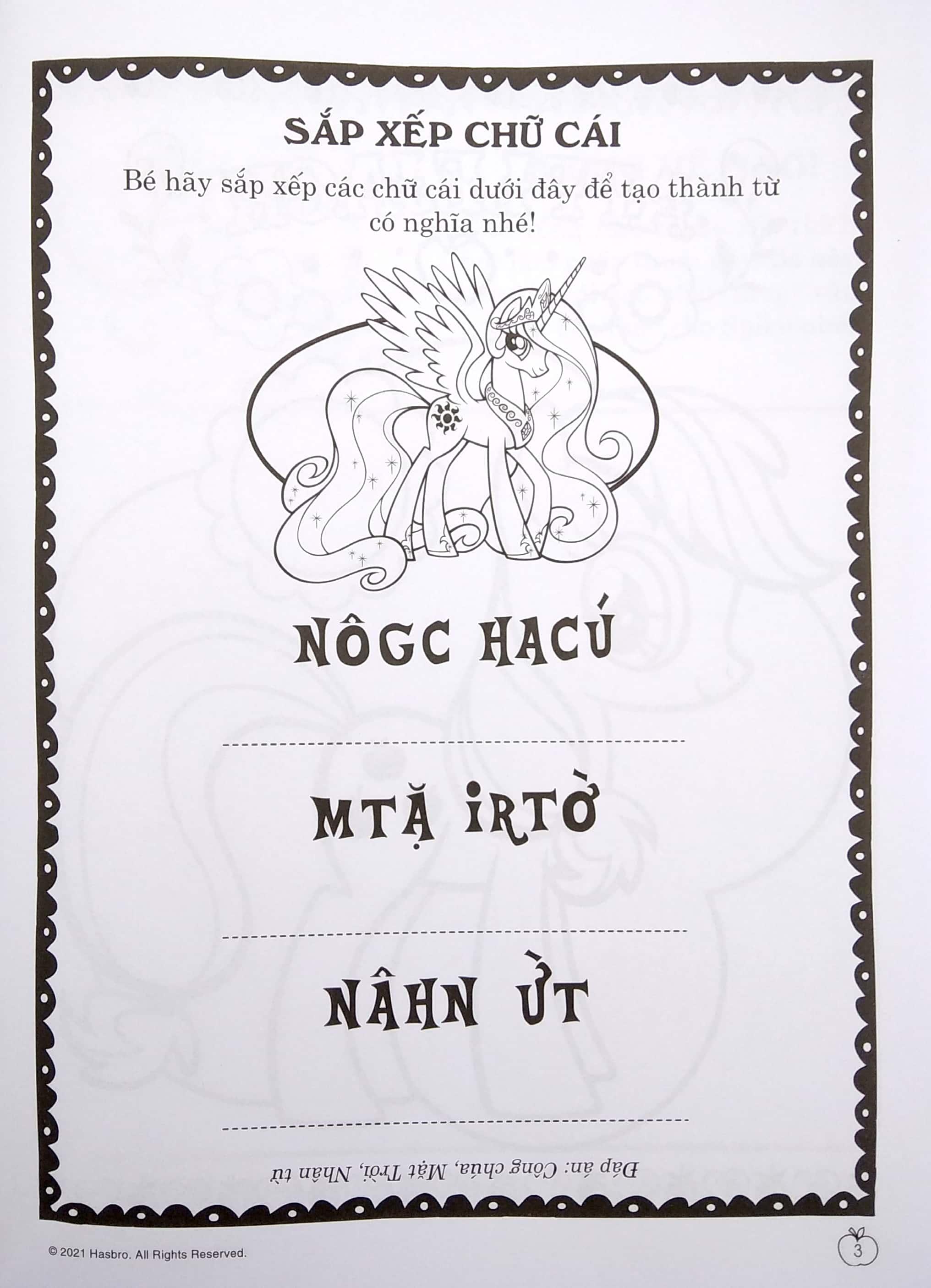 My Little Pony - Jumbo Tô Màu Và Các Trò Chơi 2