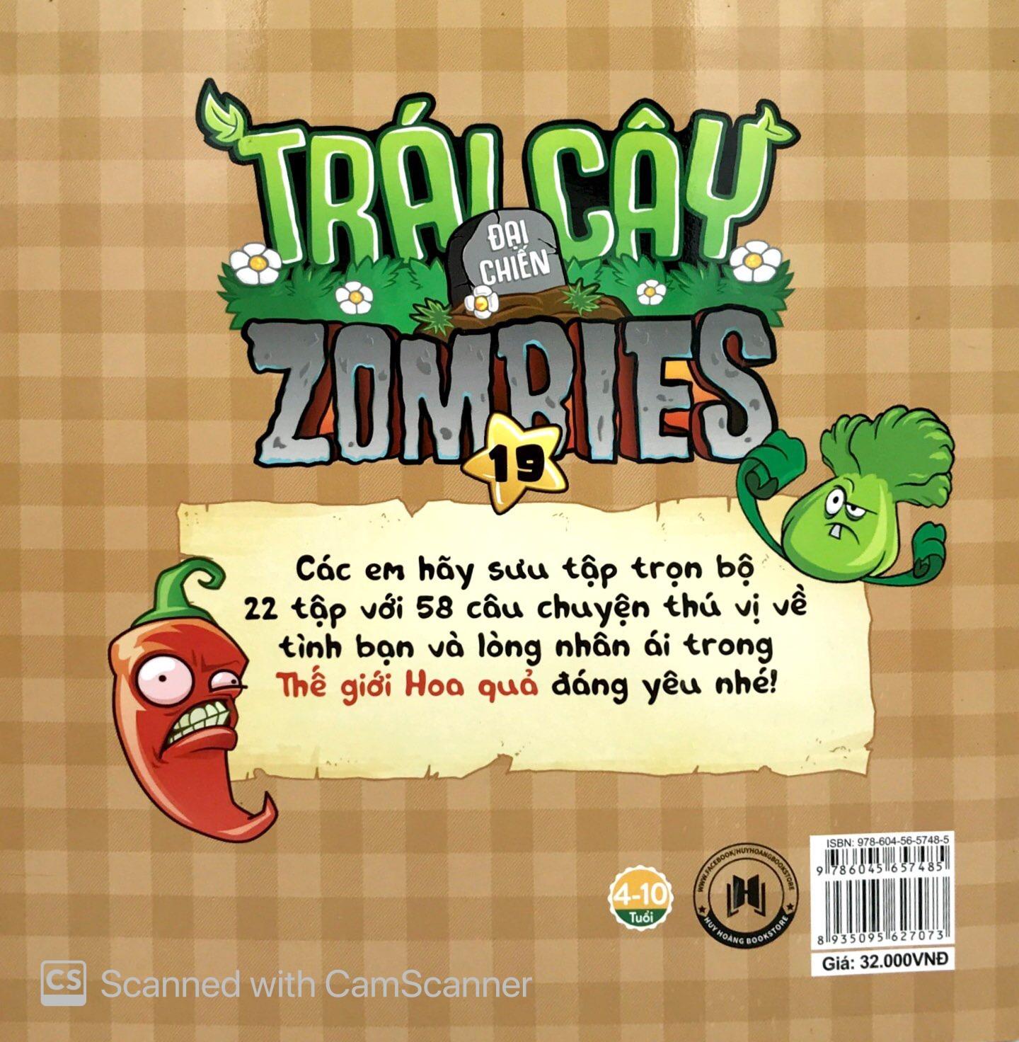 Trái Cây Đại Chiến Zombie - Tập 19: Con Thuyền Cướp Biển (Tái Bản)